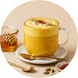 Honey Saffron Latte